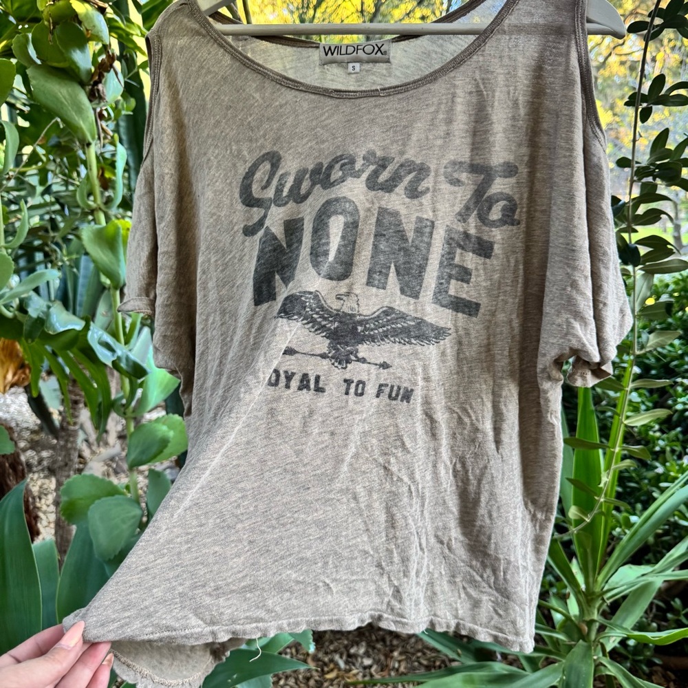 Wildfox Sworn to None tee - Picture 3 of 7